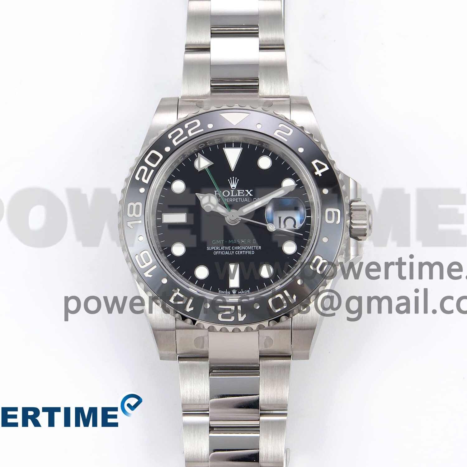 GMT-Master II 126710 GRNR 904L THBF 1:1 Best Edition on Oyster Bracelet SH3285 CHS