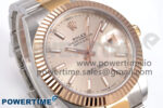 DateJust 41 126331 EWEF 1:1 Best Edition RG Stick Dial on SS/RG Oyster Bracelet A3235 - Image 2