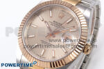 DateJust 41 126331 EWEF 1:1 Best Edition RG Stick Dial on SS/RG Oyster Bracelet A3235 - Image 3
