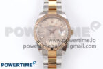 DateJust 41 126331 EWEF 1:1 Best Edition RG Stick Dial on SS/RG Oyster Bracelet A3235