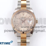 DateJust 41 126331 EWEF 1:1 Best Edition RG Stick Dial on SS/RG Oyster Bracelet A3235