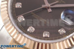 DateJust 41 126331 EWEF 1:1 Best Edition Brown Diamonds Dial on SS/RG Oyster Bracelet A3235 - Image 5