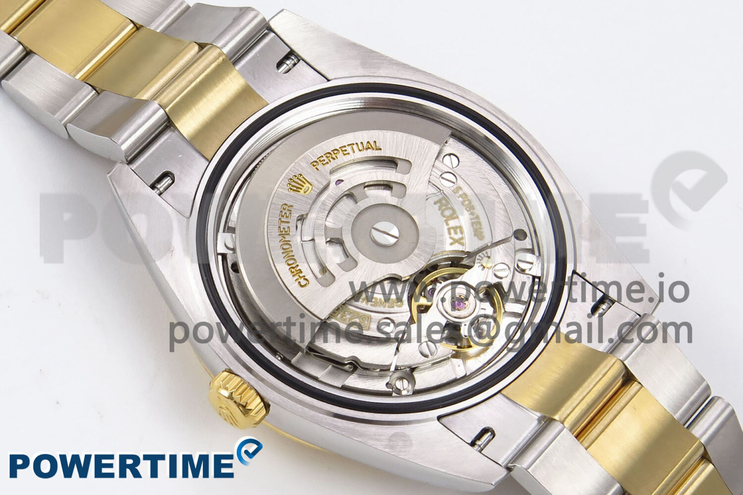 DateJust 41 126333 EWEF 1:1 Best Edition YG Stick Dial on SS/YG Oyster Bracelet A3235 - Image 9