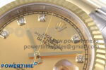 DateJust 41 126333 EWEF 1:1 Best Edition YG Diamonds Dial on SS/YG Oyster Bracelet A3235 - Image 4