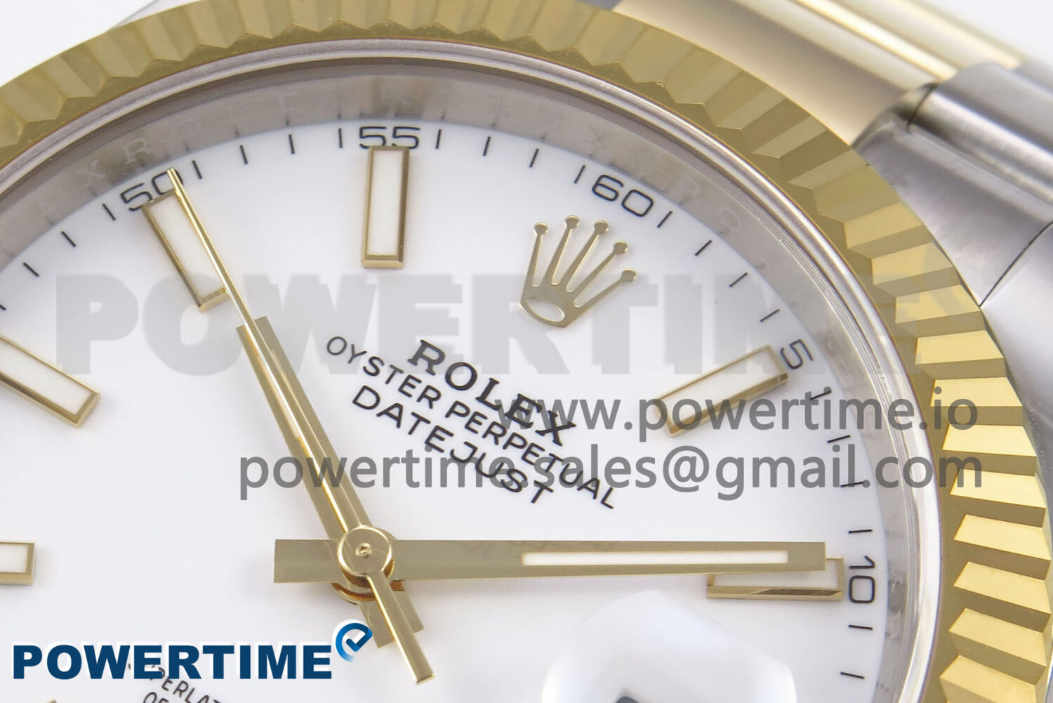 DateJust 41 126333 EWEF 1:1 Best Edition White Stick Dial on SS/YG Oyster Bracelet A3235 - Image 4
