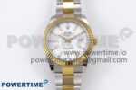 DateJust 41 126333 EWEF 1:1 Best Edition White Stick Dial on SS/YG Oyster Bracelet A3235