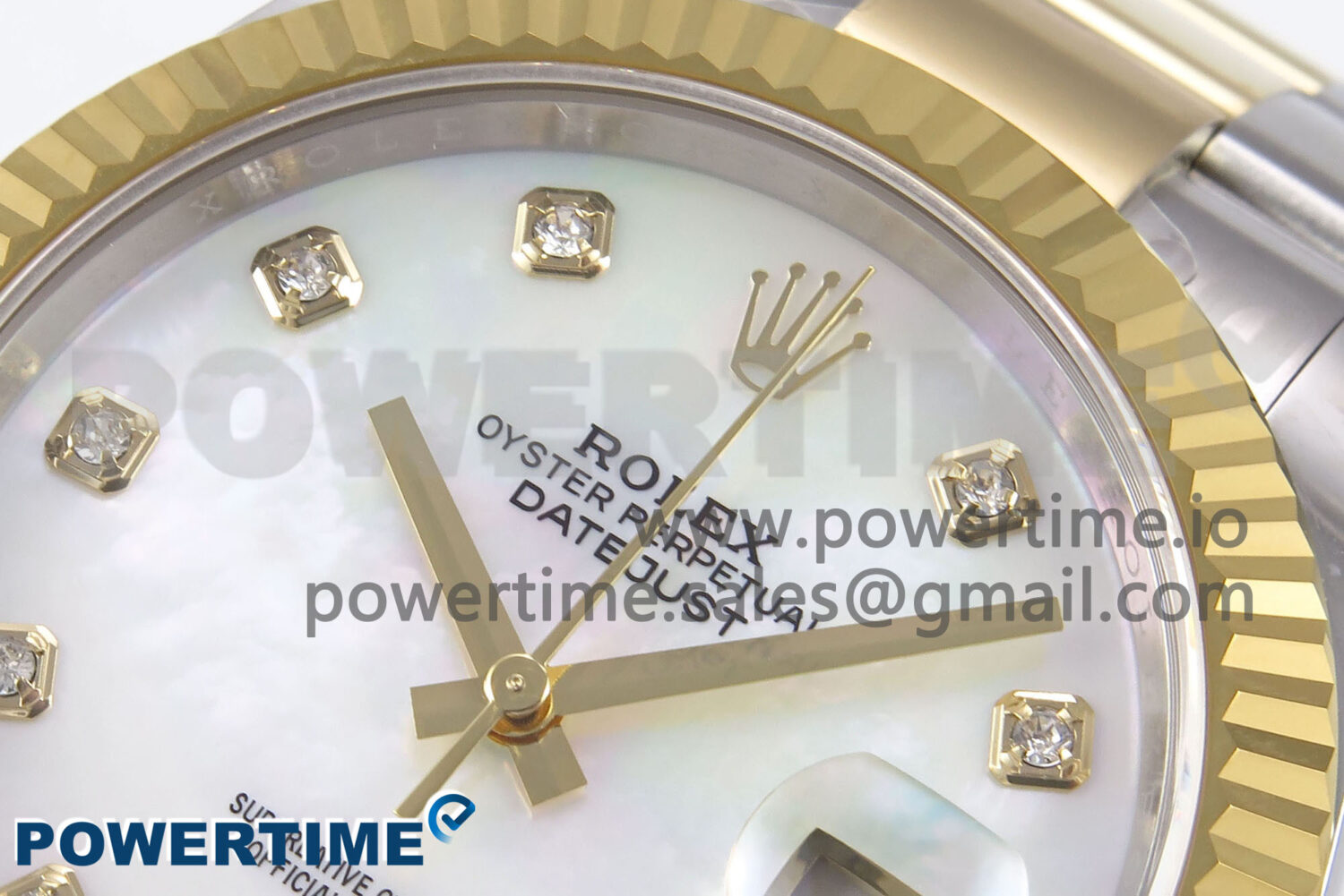 DateJust 41 126333 EWEF 1:1 Best Edition White MOP Dial on SS/YG Oyster Bracelet A3235 - Image 4