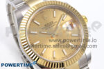 DateJust 41 126333 EWEF 1:1 Best Edition YG Stick Dial on SS/YG Oyster Bracelet A3235 - Image 2