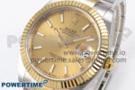 DateJust 41 126333 EWEF 1:1 Best Edition YG Stick Dial on SS/YG Oyster Bracelet A3235 - Image 3