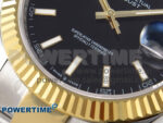 DateJust 41 126333 EWEF 1:1 Best Edition Black Stick Dial on SS/YG Oyster Bracelet A3235 - Image 5