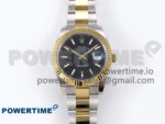 DateJust 41 126333 EWEF 1:1 Best Edition Black Stick Dial on SS/YG Oyster Bracelet A3235