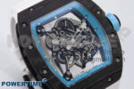 RM055 NTPT YSF 1:1 Best Edition Blue Bezel Blue Crown on White Rubber Strap RMUL2 Super Clone - Image 2