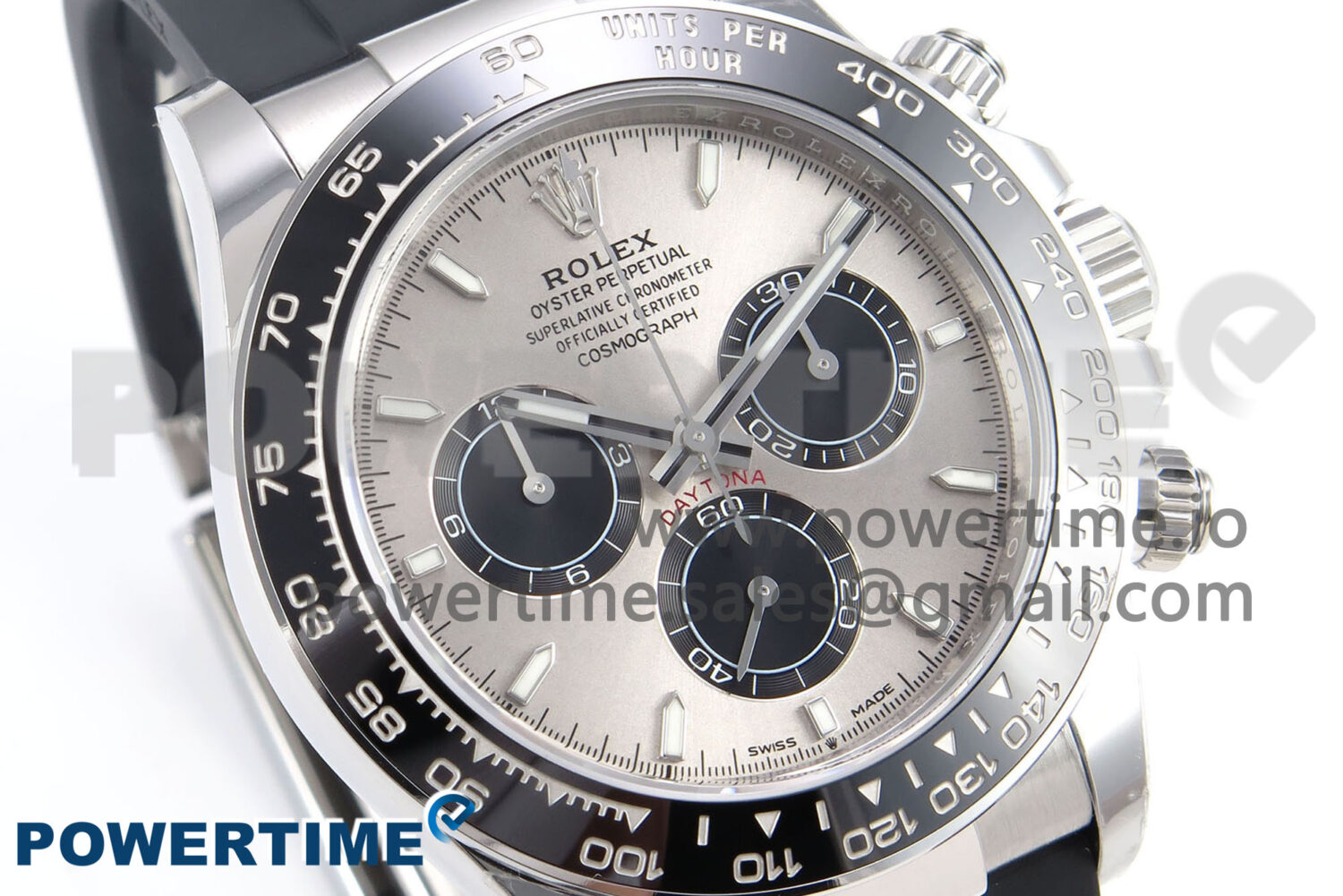 Daytona 126519 SBF 1:1 Best Edition Gray Dial on Oysterflex Strap DD4802 - Image 2