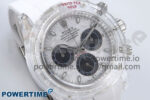 Daytona AET Remould N6F 1:1 Best Edition Meteorite Dial on White Rubber Strap SA4130 - Image 2