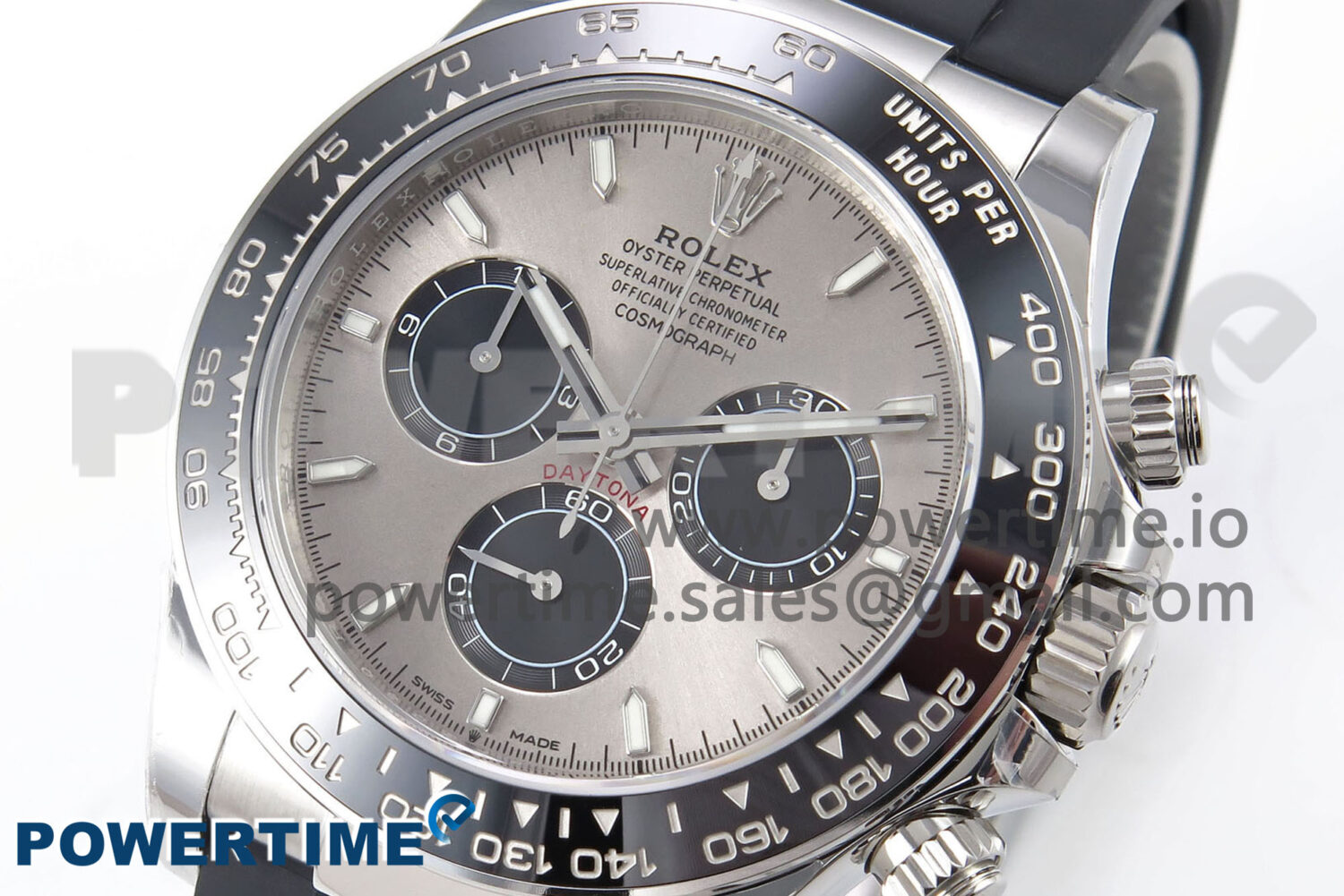 Daytona 126519 SBF 1:1 Best Edition Gray Dial on Oysterflex Strap DD4802 - Image 3