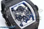 RM055 NTPT APSF 1:1 Best Edition White Bezel Black Crown on Rubber Strap RMUL2 Super Clone - Image 2