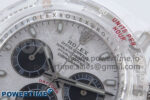 Daytona AET Remould N6F 1:1 Best Edition Meteorite Dial on White Rubber Strap SA4130 - Image 4