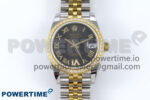 DateJust 31 278383RBR ARF 1:1 Best Edition 904L Steel Gray Roman Diamonds Dial on SS/YG Jubilee Bracelet HZ2236