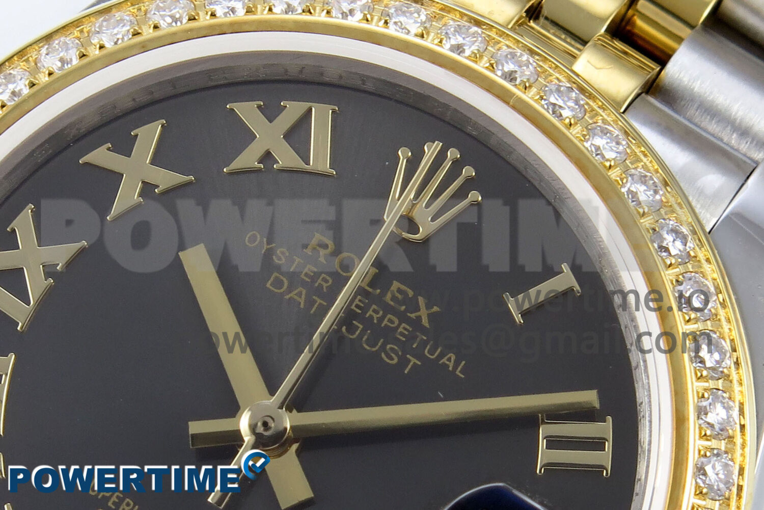 DateJust 31 278383RBR ARF 1:1 Best Edition 904L Steel Gray Roman Diamonds Dial on SS/YG Jubilee Bracelet HZ2236 - Image 4