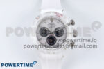 Daytona AET Remould N6F 1:1 Best Edition Meteorite Dial on White Rubber Strap SA4130