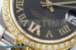 DateJust 31 278383RBR ARF 1:1 Best Edition 904L Steel Gray Roman Diamonds Dial on SS/YG Jubilee Bracelet HZ2236 - Image 5