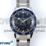 Seamaster 300 Heritage SS VSF 1:1 Best Edition Blue Dial on SS Bracelet A8912