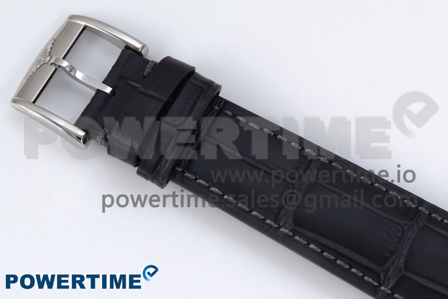 Flagship Heritage Moonphase SS APSF 1:1 Best Edition Silver/SS Dial on Black Leather Strap A2892 - Image 14