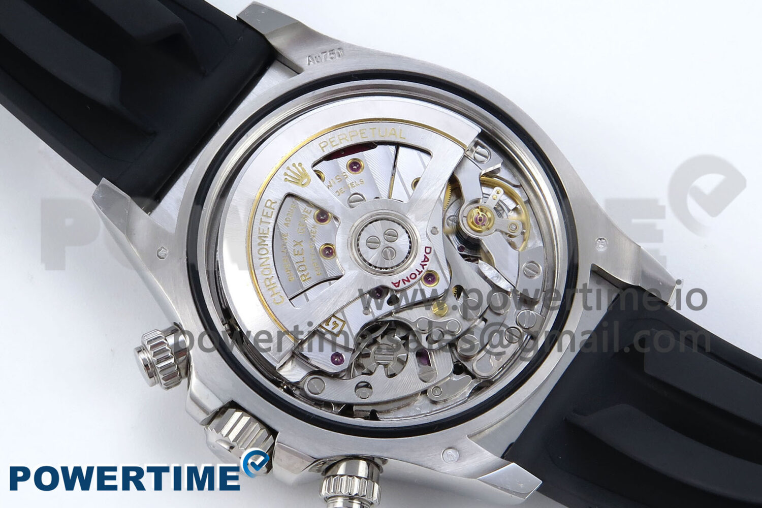 Daytona 126519LN SS Clean 1:1 Best Edition Black Diamonds Dial on Oysterflex Rubber Strap SH4131 - Image 10