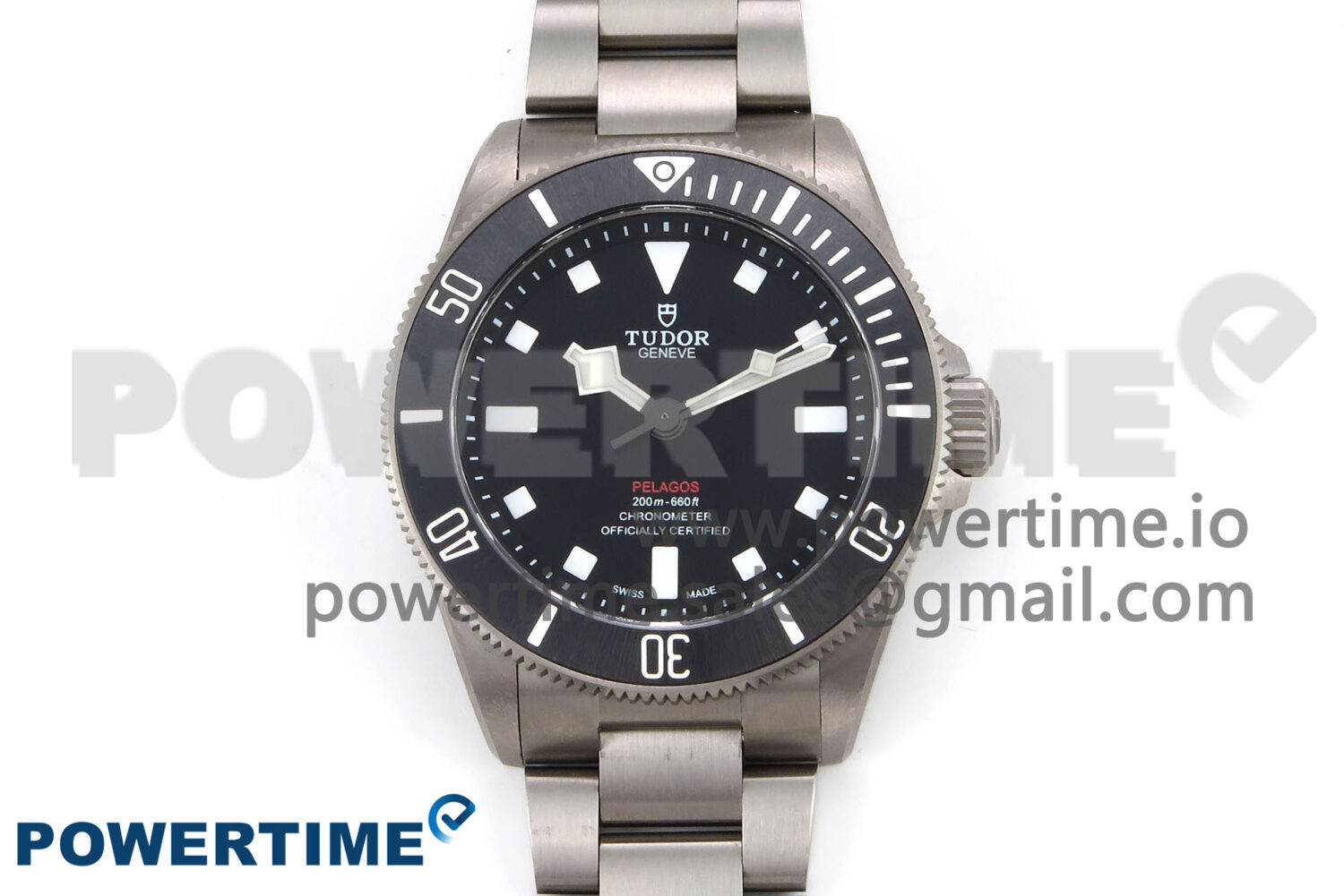 Pelagos M25407N-0001 39mm Black Ceramic Ti ZF 1:1 Best Edition Black Dial on Titanium Bracelet A2824 - Image 1