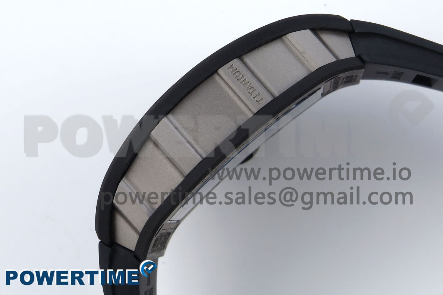 RM055 NTPT APSF 1:1 Best Edition Black Bezel Black Crown on Rubber Strap RMUL2 Super Clone - Image 7