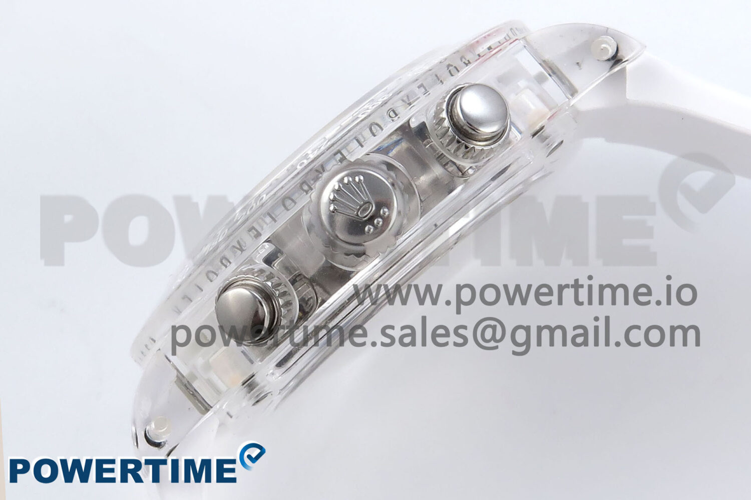 Daytona AET Remould N6F 1:1 Best Edition Meteorite Dial on White Rubber Strap SA4130 - Image 7