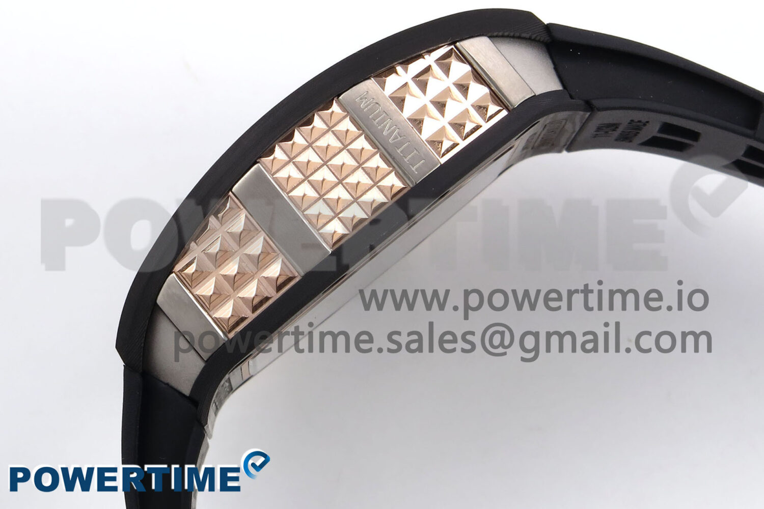 RM066 Real Forge Carbon/RG YSF 1:1 Best Edition Skeleton Dial on Black Rubber Strap Asian Tourbillon - Image 7