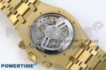 Royal Oak Chrono 26240BA YG BF Best Edition YG Dial on YG Bracelet A7750 - Image 9