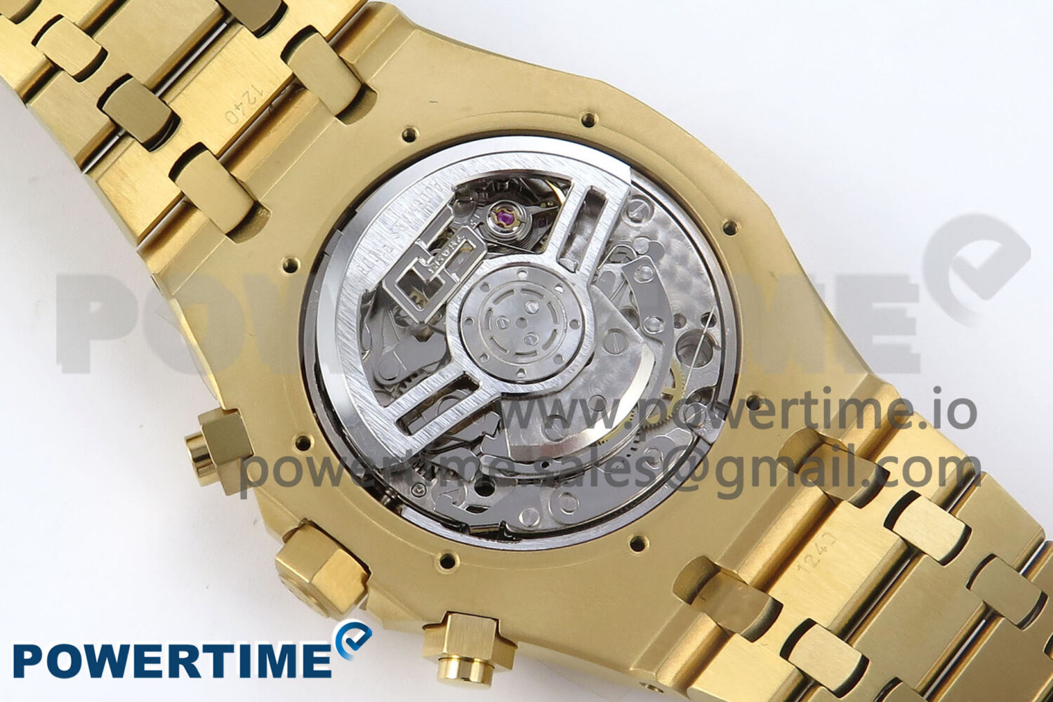 Royal Oak Chrono 26240BA YG BF Best Edition YG Dial on YG Bracelet A7750 - Image 10