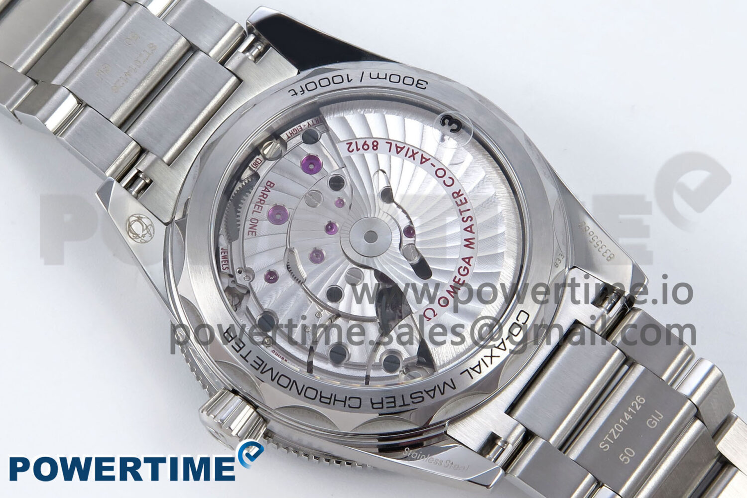Seamaster 300 Heritage SS VSF 1:1 Best Edition Blue Dial on SS Bracelet A8912 - Image 8