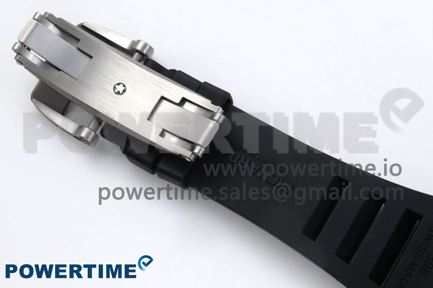 RM055 NTPT APSF 1:1 Best Edition RG Bezel Black Crown on Rubber Strap RMUL2 Super Clone - Image 10