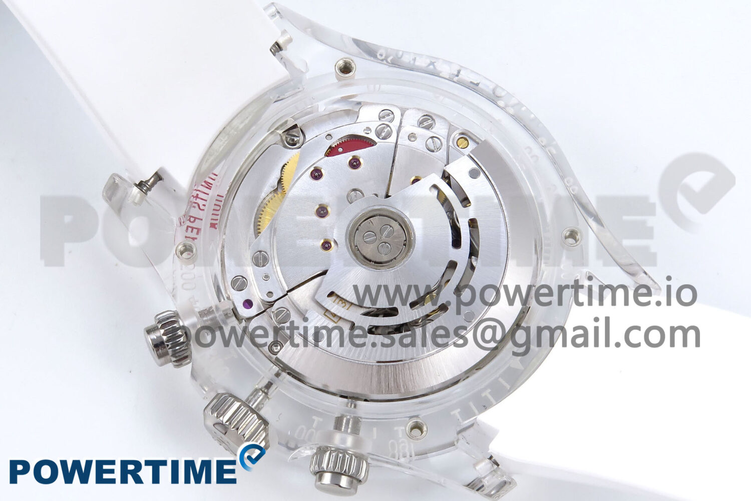 Daytona AET Remould N6F 1:1 Best Edition Meteorite Dial on White Rubber Strap SA4130 - Image 10