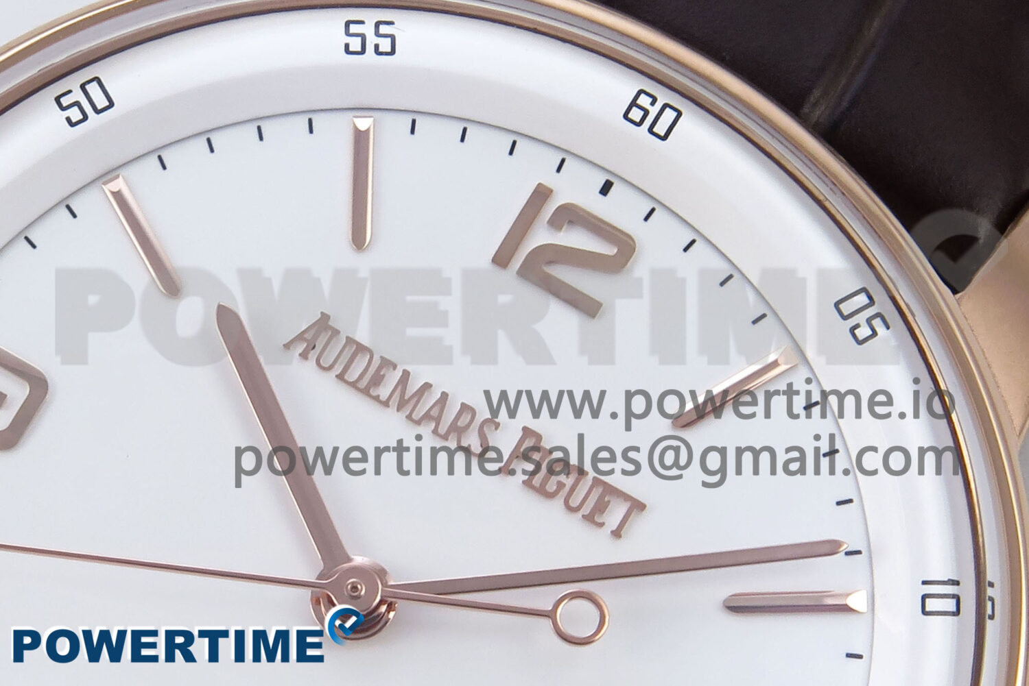 Code 11.59 RG 15210 APSF 1:1 Best Edition White Dial on Brown Leather Strap SA4302 Super Clone - Image 4