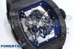 RM055 NTPT APSF 1:1 Best Edition Black Bezel Black Crown on Rubber Strap RMUL2 Super Clone - Image 2