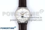 Flagship Heritage Moonphase SS APSF 1:1 Best Edition Silver/YG Dial on Brown Leather Strap A2892