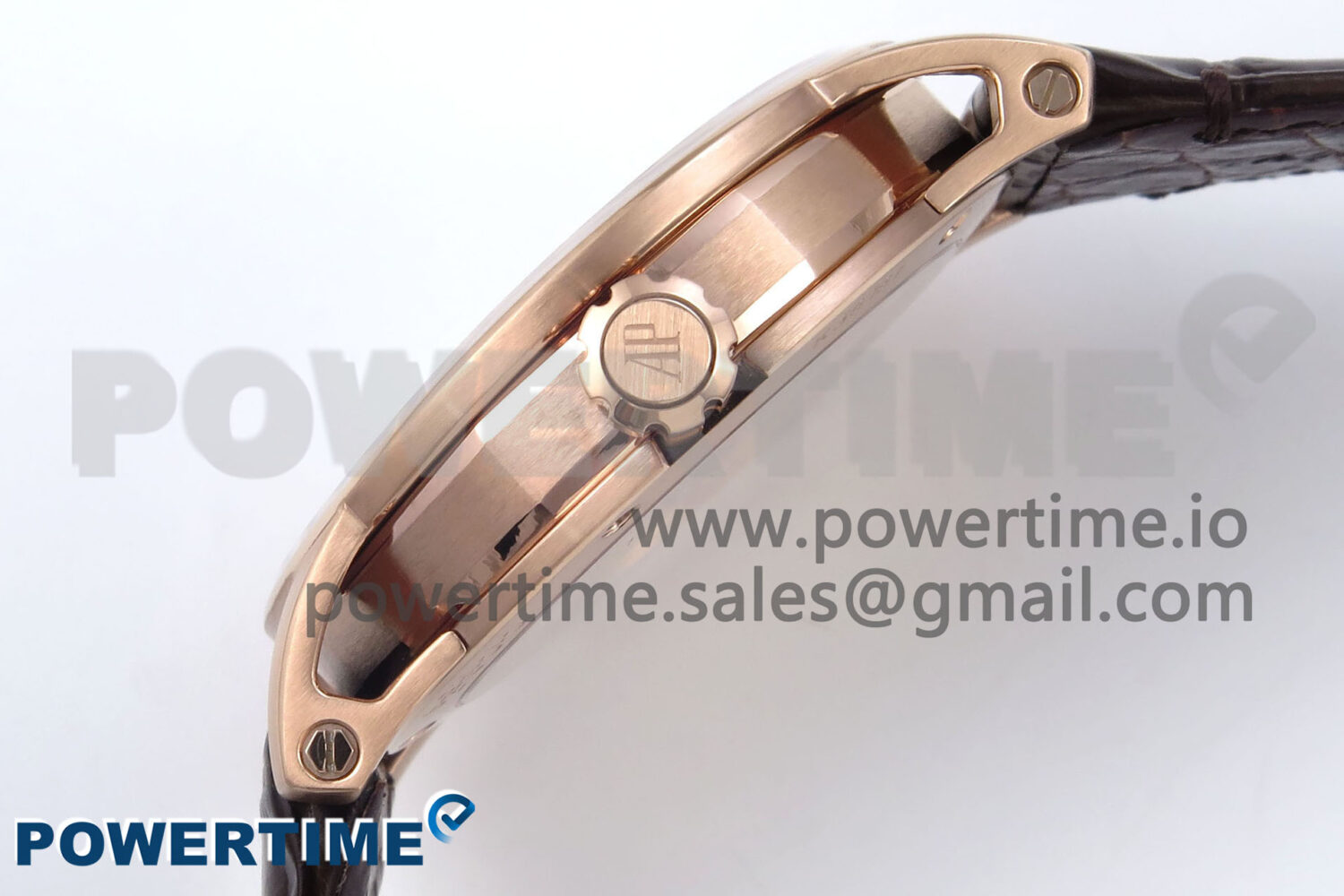 Code 11.59 RG 15210 APSF 1:1 Best Edition White Dial on Brown Leather Strap SA4302 Super Clone - Image 7
