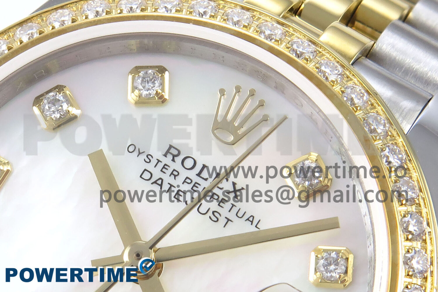 DateJust 31 278383RBR ARF 1:1 Best Edition 904L Steel White MOP Diamonds Dial on SS/YG Jubilee Bracelet HZ2236 - Image 4