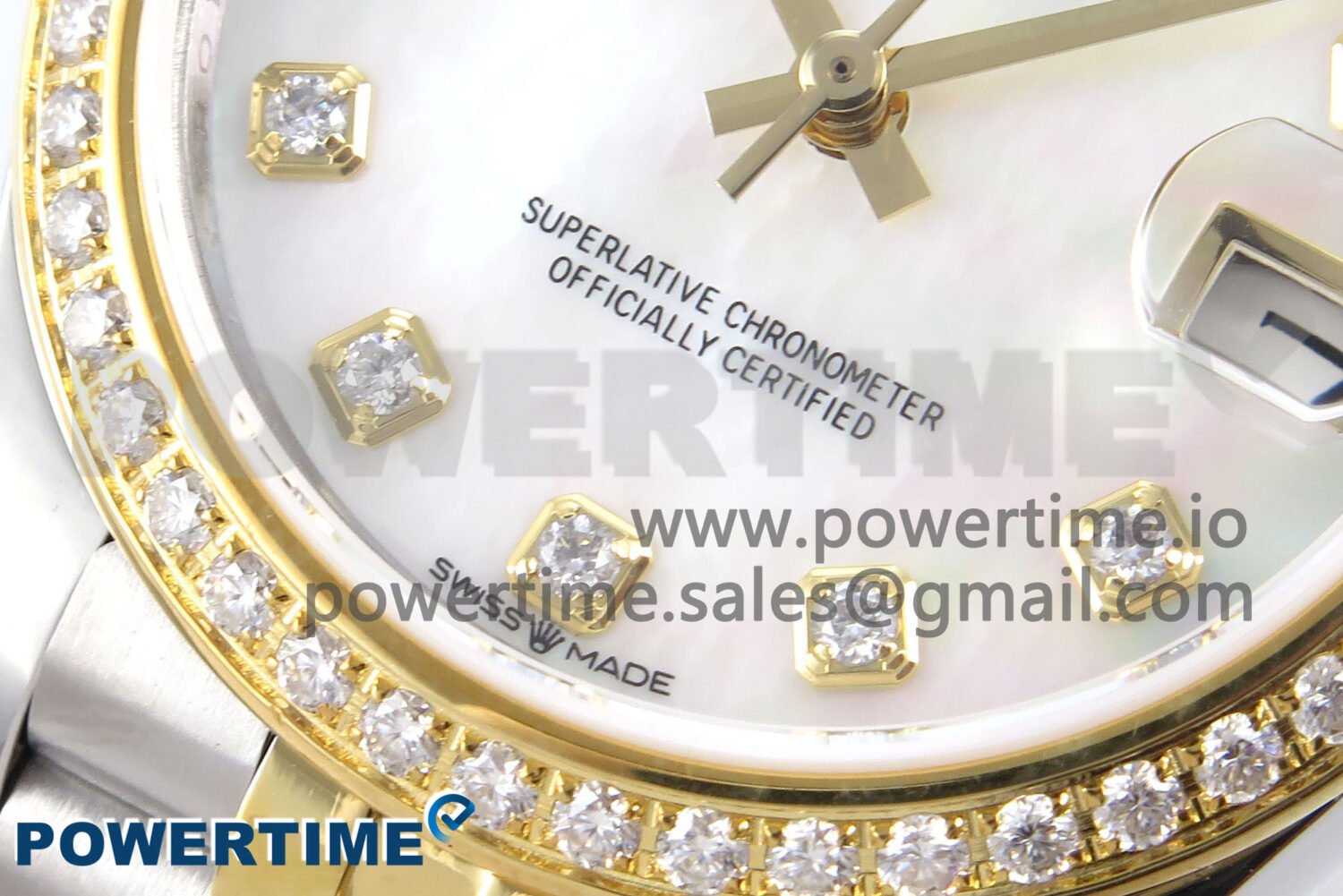 DateJust 31 278383RBR ARF 1:1 Best Edition 904L Steel White MOP Diamonds Dial on SS/YG Jubilee Bracelet HZ2236 - Image 5