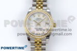 DateJust 31 278383RBR ARF 1:1 Best Edition 904L Steel White MOP Diamonds Dial on SS/YG Jubilee Bracelet HZ2236