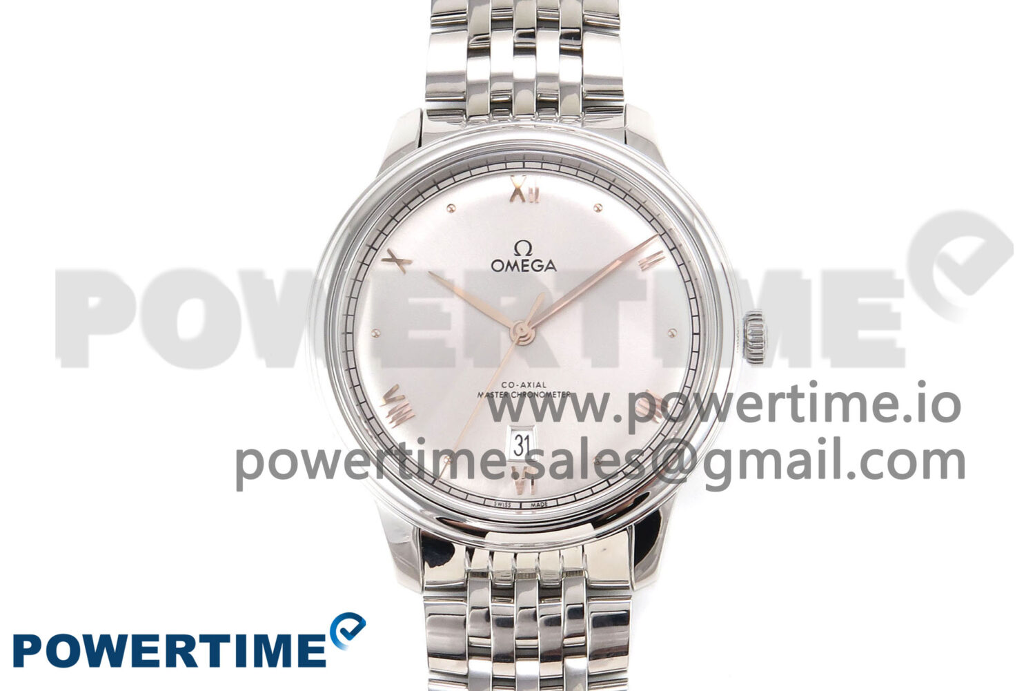 De Ville Prestige SS VSF 1:1 Best Edition Gray Dial on SS Bracelet A8800 - Image 1