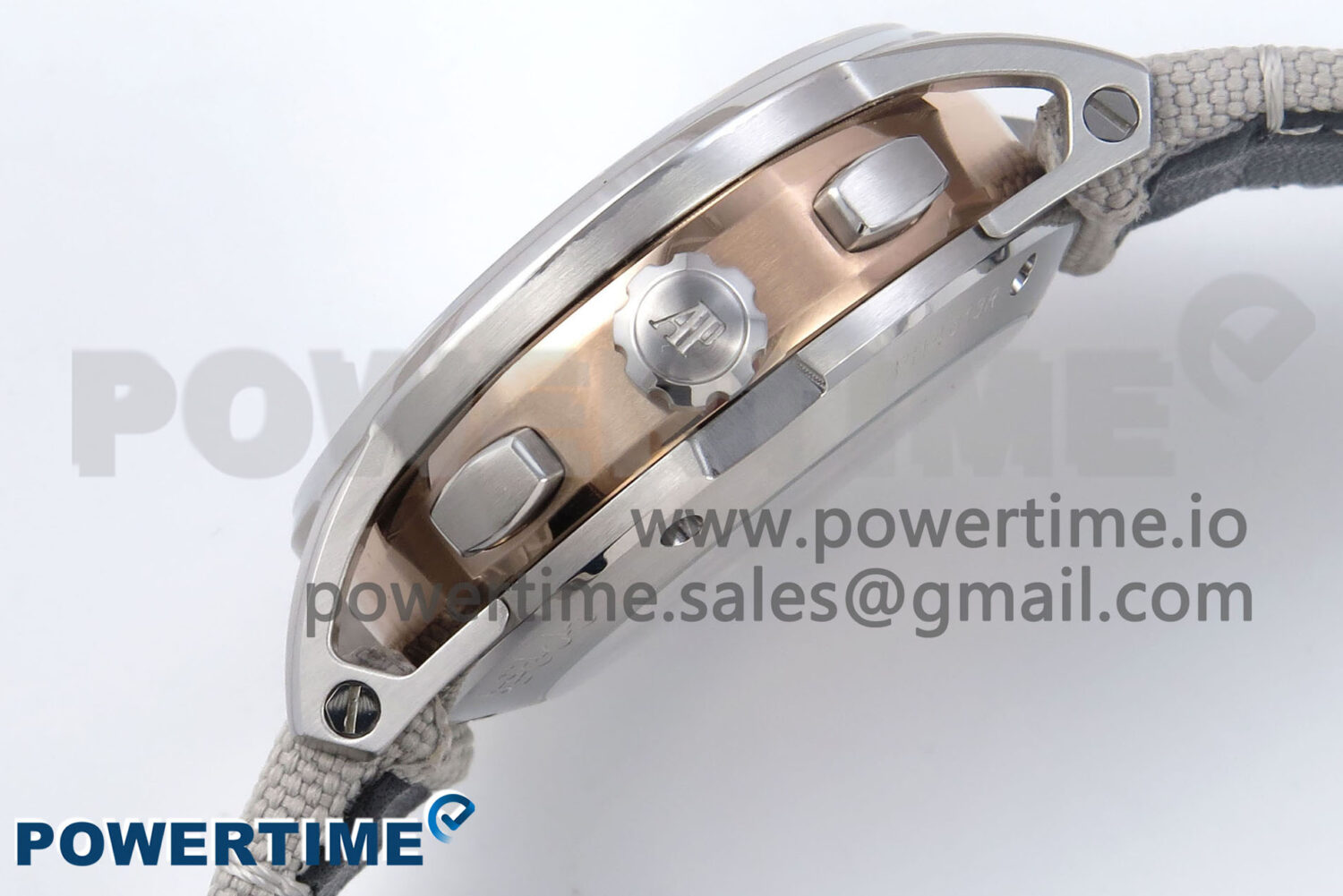 Code 11.59 Chrono 26393 SS APPF Best Edition Silver Dial on White Nylon Strap A4401 - Image 6