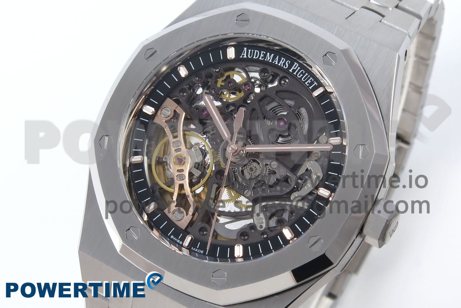 Royal Oak 41mm Openworked 15407 SS THBF 1:1 Best Edition on SS Bracelet SA3132 V2 - Image 2