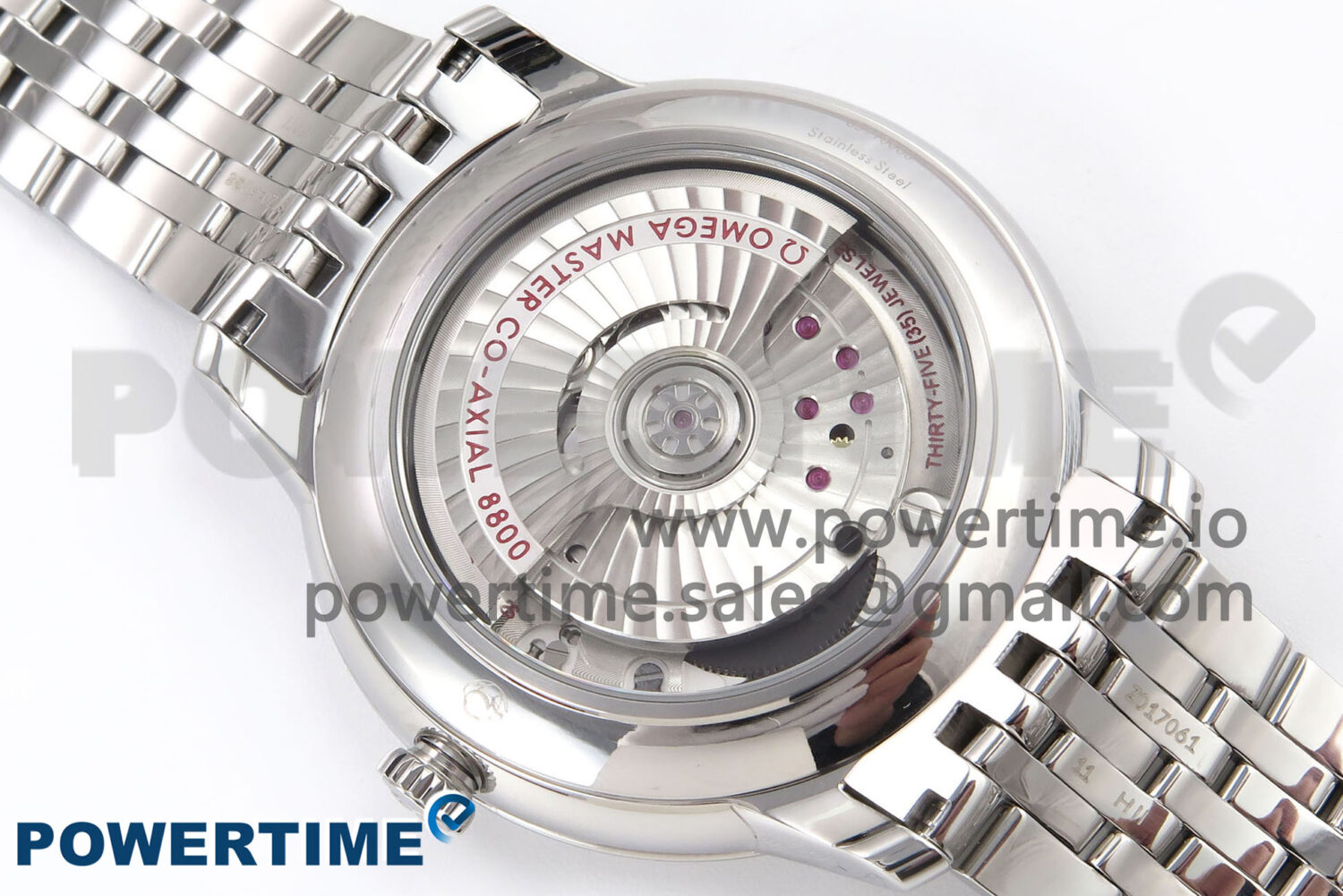 De Ville Prestige SS VSF 1:1 Best Edition Gray Dial on SS Bracelet A8800 - Image 10
