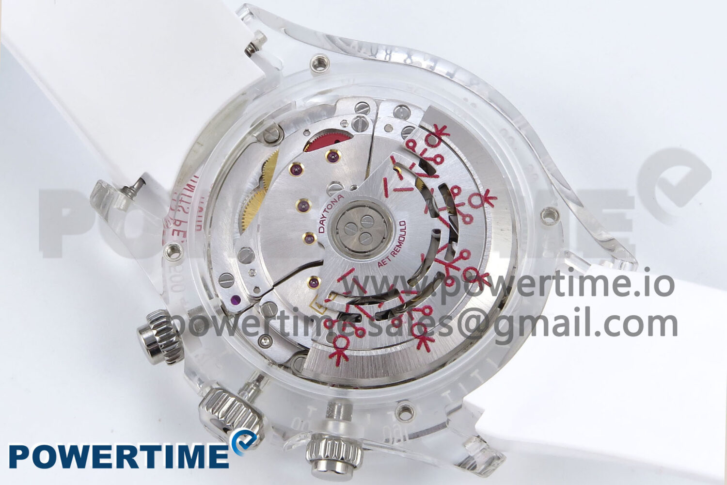 Daytona AET Remould N6F 1:1 Best Edition Graphic Dial on Rubber Strap SA4130 - Image 9