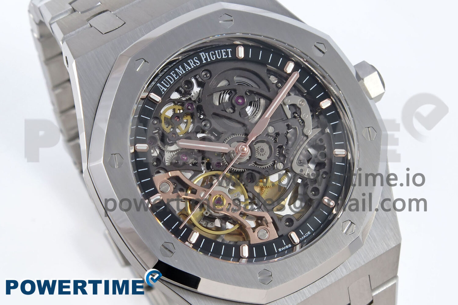 Royal Oak 41mm Openworked 15407 SS THBF 1:1 Best Edition on SS Bracelet SA3132 V2 - Image 3
